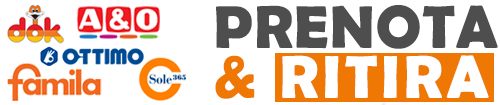 Prenota & Ritira - dok, A&O, Famila, Ottimo, Sole 365: torna alla home page